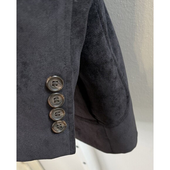 Ralph Ralph Lauren Men’s Blazer Jacket 41L Gray Velvet Look 2 Button Dillard’s - Picture 13 of 13